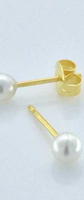 Where-to-Buy-Allergy-Free-Earrings---S674STX---4mm-Pearl