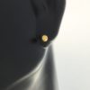 3mm Gold Ball Earrings | earrings for sensitive ears