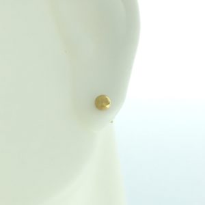 3mm Gold Ball Earrings – JA113