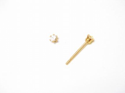2mm Crystal Stud Earrings – JA118-A