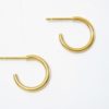 best earrings for sensitive ears gold baby hoop earrings at sensitively yours
