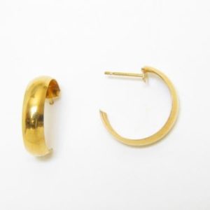 Wedding Band Hoop Earrings – JA129