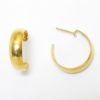 Hypoallergenic Earrings | Medium Gold Hoop Earrings | Sensitively Yours