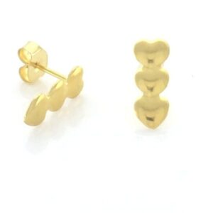 Triple Heart Earrings – JA180