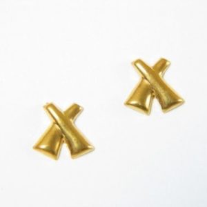 Small X Earrings – JA181