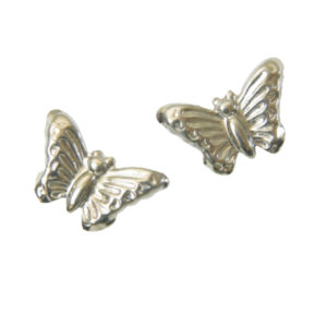 Silver Butterfly Earrings – JA191