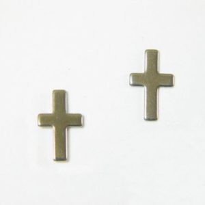 Silver Cross Earrings – JA200