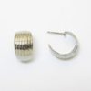 Surgical Steel Earrings | Silver Lined Hoop Earrings | Sensitively Yours
