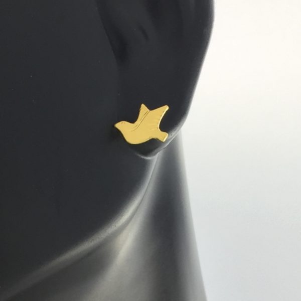 Gold Dove Earrings – JA254