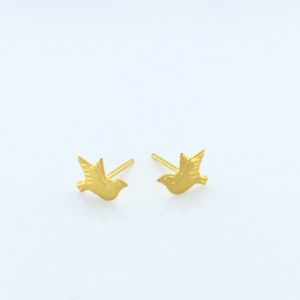 Gold Dove Earrings – JA254