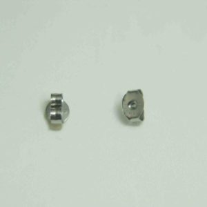 Small Silver Earring Backs – JBacks-SmSilv-5pk
