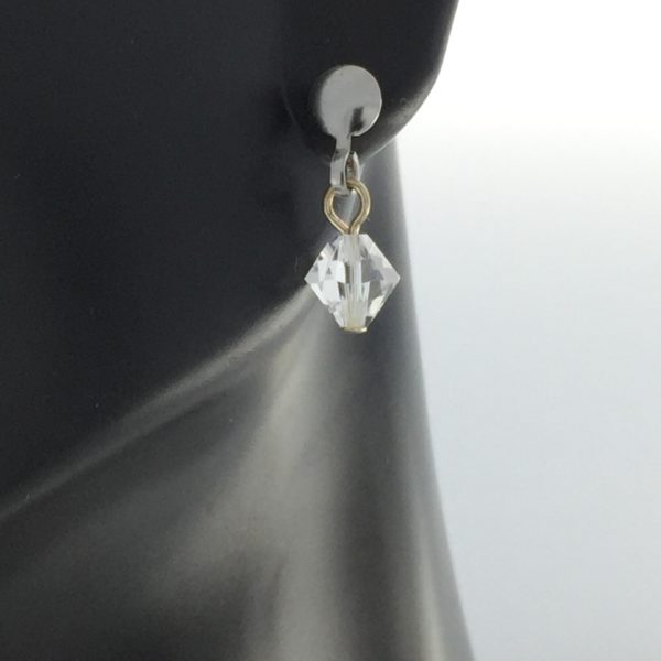 April Birthstone Crystal Earrings – JCL004
