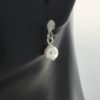 hypoallergenic earrings | 6mm Pearl Post