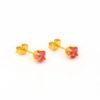 earrings for sensitive ears | Studex Gold Plated 5MM October Birthstone Earrings
