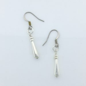 Sterling Teardrop Bead Earrings – JCL053