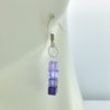 Shades of Purple Swarovski Crystal Earrings | sensitive ears