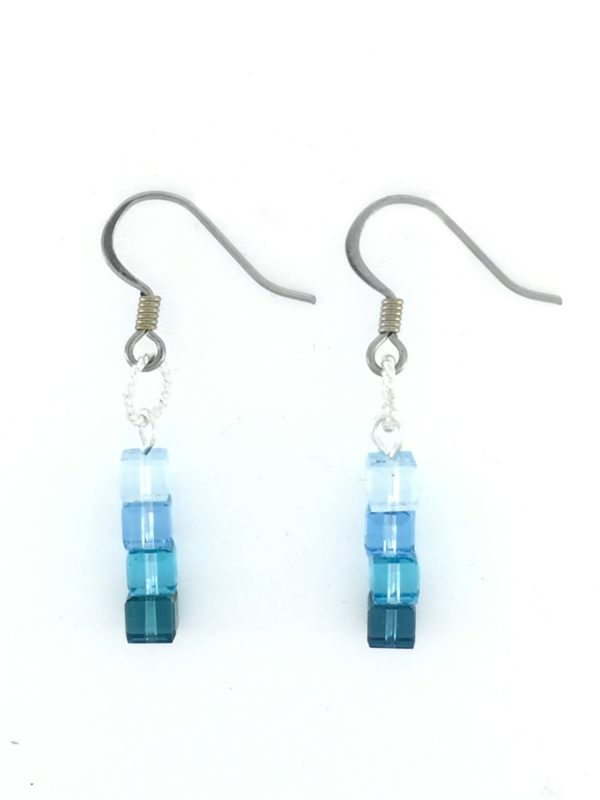 Shades Of Teal Earrings – JCL063