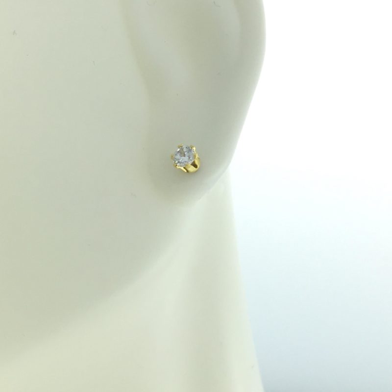 edgy silver earrings