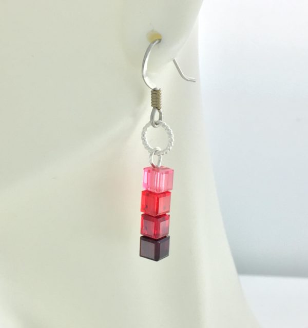Shades Of Red Earrings – JCL064