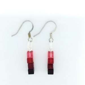 Shades Of Red Earrings – JCL064