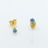 birthstone earrings | March Aquamarine Birthstone Earrings