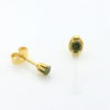 birthstone earrings | August Peridot Birthstone Earrings