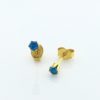 allergy free earrings | December Turquoise Birthstone Earrings