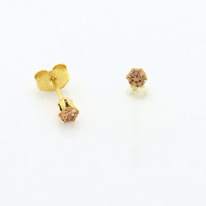 3mm Cubic Zirconia November Birthstone Earrings – JAZ111G