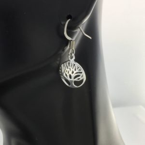 Sterling Silver Tree of Life Earrings – JCL079