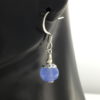 hypoallergenic earrings | Light Blue Vintage Glass Earrings