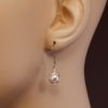 hypoallergenic earrings | JCL100 June Birthstone Drop Earrings - Pearl