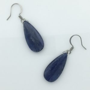 Blue Kyanite Teardrop Earrings – JCL119