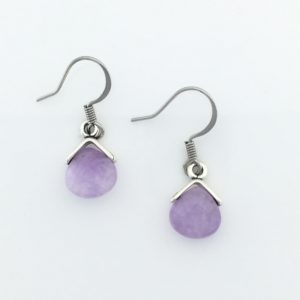 Lavender Cape Amethyst Briolette Earrings – JCL120