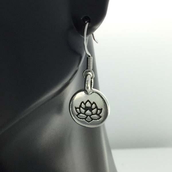 Lotus Flower Drop Earrings – JCL123