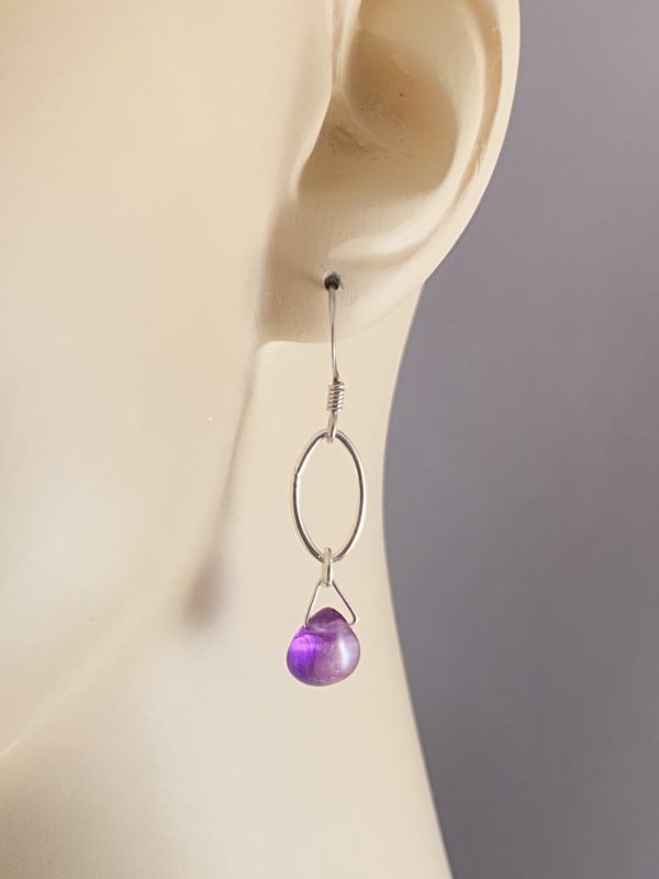 Amethyst Briolette Earrings – JCL135