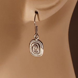 Sterling Silver Spiral Earrings – JCL179