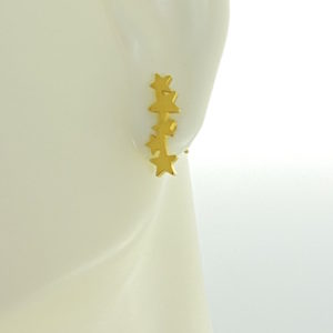 Beatrix Gold Star Crawler Earrings – JSP126-231g