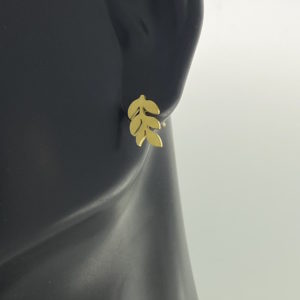 Rowen Leaf Stud Earrings JSP126-276g