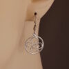 hypoallergenic earrings | Sterling Silver Swirl Earrings