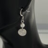 hypoallergenic earrings | Sterling Silver Sunburst with Pearl Earrings