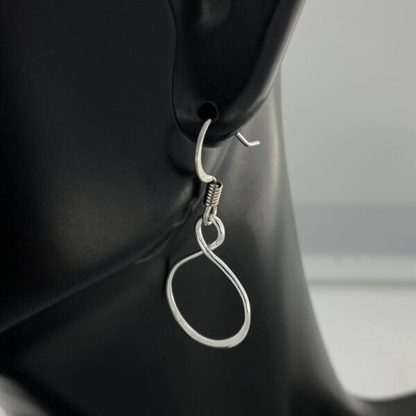 Sterling Silver Infinity Earrings – JCL190