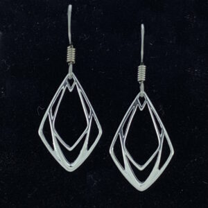 Sterling Silver Corundum Earrings – JCL198