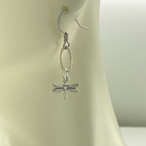 Sterling Silver Dragonfly Earrings – JCL207