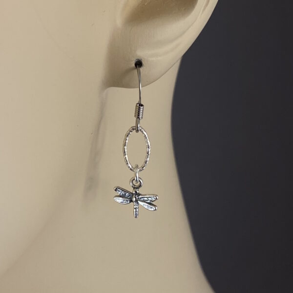 Sterling Silver Dragonfly Earrings – JCL207