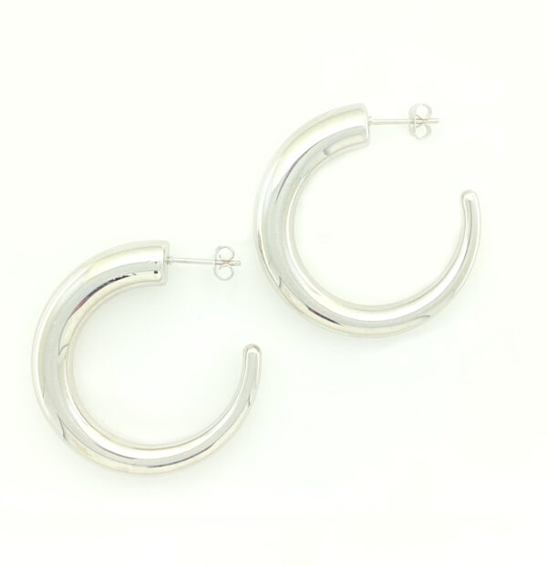 Silver Grace Hoops – JSP126-399-2s