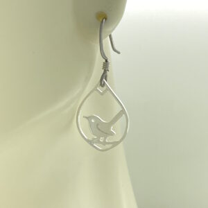 Sterling Silver Wren Earrings – JCL230
